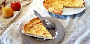 Tarte normande aux pommes sans sucre